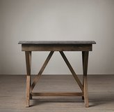 Thumbnail for your product : Restoration Hardware Bluestone X-Base Side Table