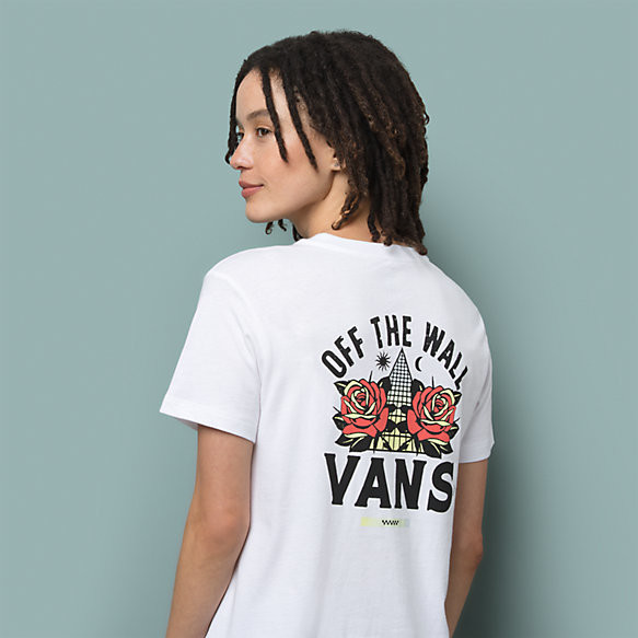 Vans Trap Rose Boyfriend Tee ShopStyle Tshirts