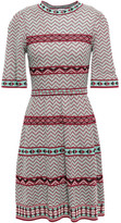Thumbnail for your product : M Missoni Crochet-knit Cotton-blend Mini Dress