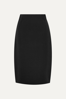 Akris Wool-blend Skirt - Black