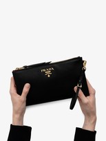 Thumbnail for your product : Prada Saffiano leather pouch
