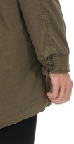 Thumbnail for your product : Mr & Mrs Italy Midi Cotton Canvas Parka W/ Fur Detail