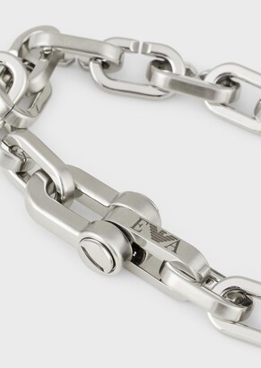 Emporio Armani Stainless Steel Chain Bracelet - ShopStyle Jewelry