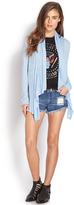 Thumbnail for your product : Forever 21 Shadow-Striped Cardigan