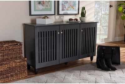 Andover Mills Zuri 12 Pair Shoe Storage Cabinet