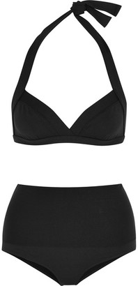 Eres Les Essentiels Gredin Fold-over Bikini Briefs - Black