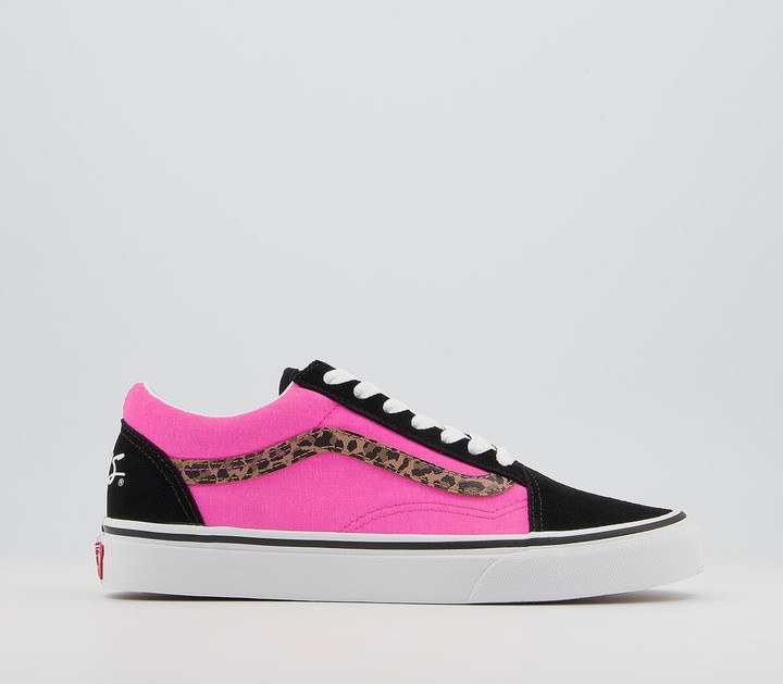 vans folder old skool pink