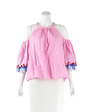 Peter Pilotto Pink Cotton Top for Women