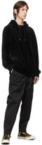 Thumbnail for your product : Mastermind Japan Black Velour Hoodie