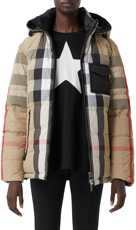 burberry womens puffer jacket