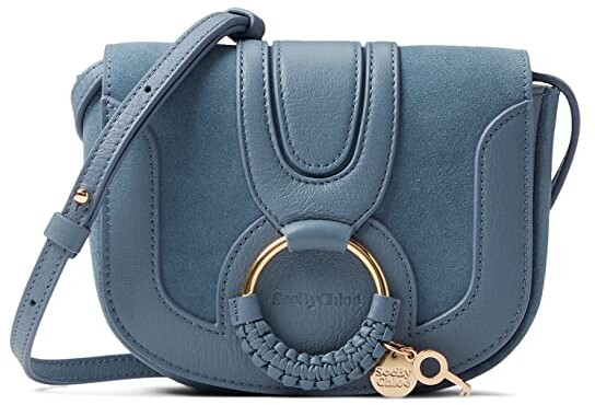 See by Chloe Hana Mini Suede and Leather Crossbody - ShopStyle Shoulder Bags