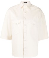 Thumbnail for your product : R 13 Boxy-Fit Denim Shirt