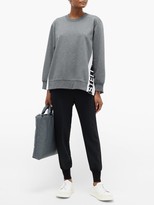 Thumbnail for your product : Stella McCartney Logo-jacquard Cotton Sweatshirt - Grey