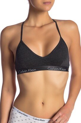 Calvin Klein Racerback Bra | Shop the world's largest collection of fashion  | ShopStyle