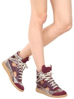 Thumbnail for your product : Maison Martin Margiela 7812 Leather & Suede High Top Sneakers