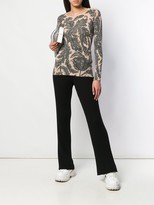 Thumbnail for your product : Junya Watanabe Floral Print Fitted Sweatshirt
