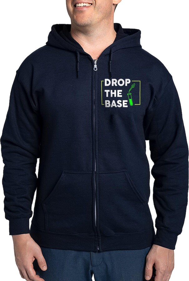 CafePress Chemical Engineer Chemist Science Nerd Sweatshirt Men's Dark Zip-Up Hoodie Sweatshirt Black