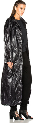 Ann Demeulemeester Hooded Rain Coat