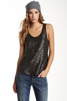 Thumbnail for your product : Ladakh Leather Sequin Tank
