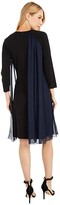 Thumbnail for your product : Sportmax Jersey Stretch/Voile Dress (Black) Women's Clothing