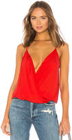 Thumbnail for your product : Krisa Surplice Halter Top