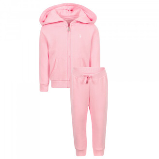 Polo Ralph Lauren Logo Tracksuit in Pink - ShopStyle Girls' Accessories