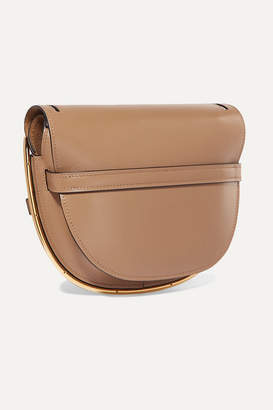 Loewe Gate Small Leather Shoulder Bag - Taupe
