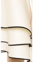 Thumbnail for your product : Halston Layered Skirt Halter Dress