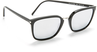 Saint Laurent SL 131 Combi Mirrored Sunglasses
