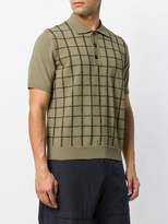 Thumbnail for your product : Marni grid check knitted polo shirt