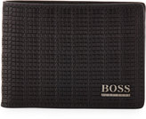 Thumbnail for your product : HUGO BOSS Woven-Embossed Bi-Fold Wallet