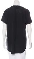 Thumbnail for your product : 3.1 Phillip Lim Embellished Short Sleeve Top