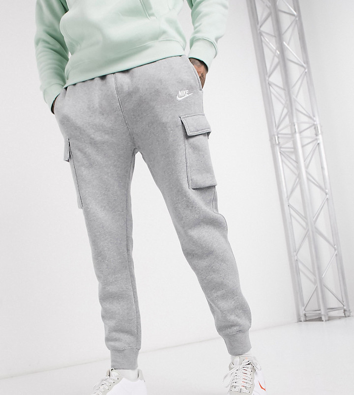 grey nike trackies