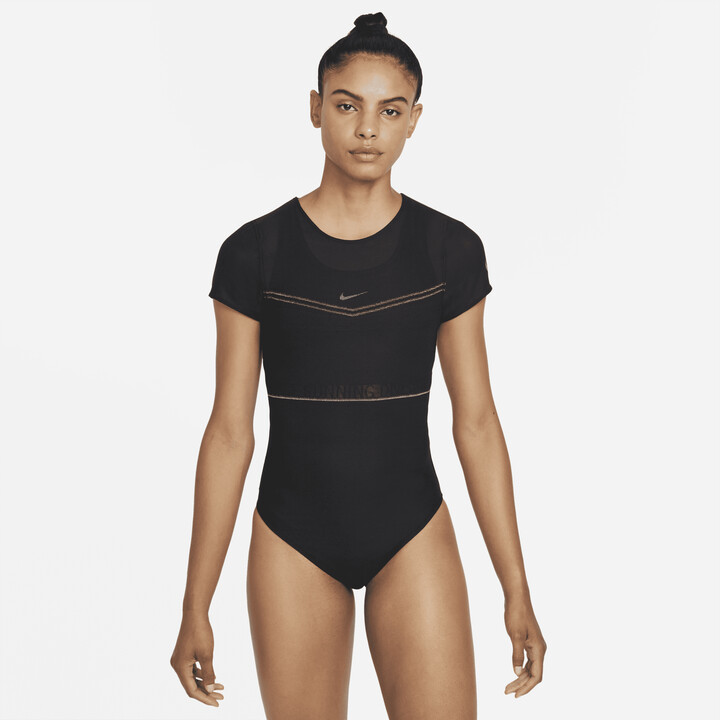 Nike Women's Dri-FIT ADV Run Division Engineered Running Bodysuit in Black  - ShopStyle Tops