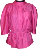 Thumbnail for your product : Thierry Mugler Pink Cotton Top