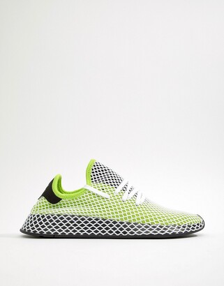 adidas Deerupt Runner Sneakers In Green B27779 - ShopStyle