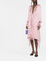 Thumbnail for your product : Blumarine Ruffle Midi Dress