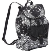 Thumbnail for your product : Loungefly Skull Bandana Denim Backpack