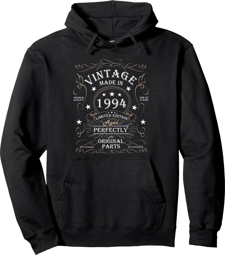 Birthday Gifts 1994 For Man Woman 32 Years Old 32nd Birthday Retro Limited Edition Man Woman Vintage 1994 Pullover Hoodie