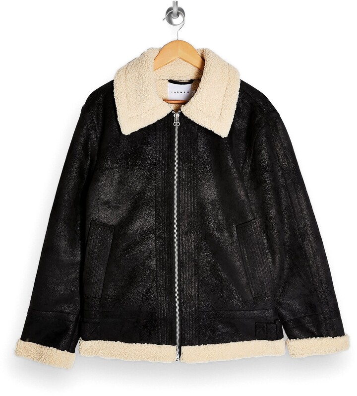topman fur jacket