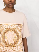 Thumbnail for your product : Philipp Plein New Baroque print T-shirt dress