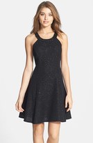 Thumbnail for your product : Betsy & Adam Glitter Bouclé A-Line Dress