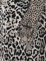 Thumbnail for your product : Roberto Cavalli leopard print longsleeved dress
