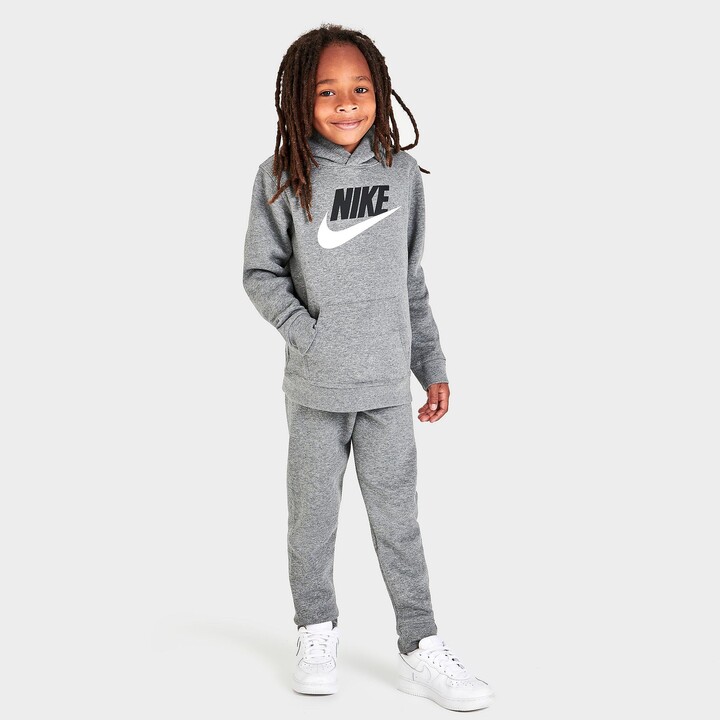 Nike Boys' Little Kids' Metallic Futura Logo Pullover Hoodie and Jogger  Pants Set - ShopStyle