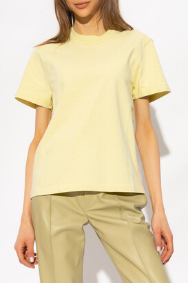 Bottega Veneta Cotton T-shirt, , Yellow