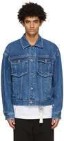 Thumbnail for your product : Wooyoungmi Blue Denim Trucker Jacket
