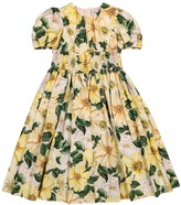 Thumbnail for your product : Dolce & Gabbana Children Floral cotton dress
