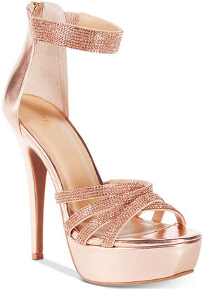 Thalia Sodi Remmy Platform Evening Sandals, Created for Macy's