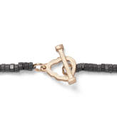 Thumbnail for your product : Luis Morais Gold, Hematite and Diamond Necklace