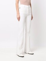 Thumbnail for your product : Love Moschino High-Rise Flared Jeans